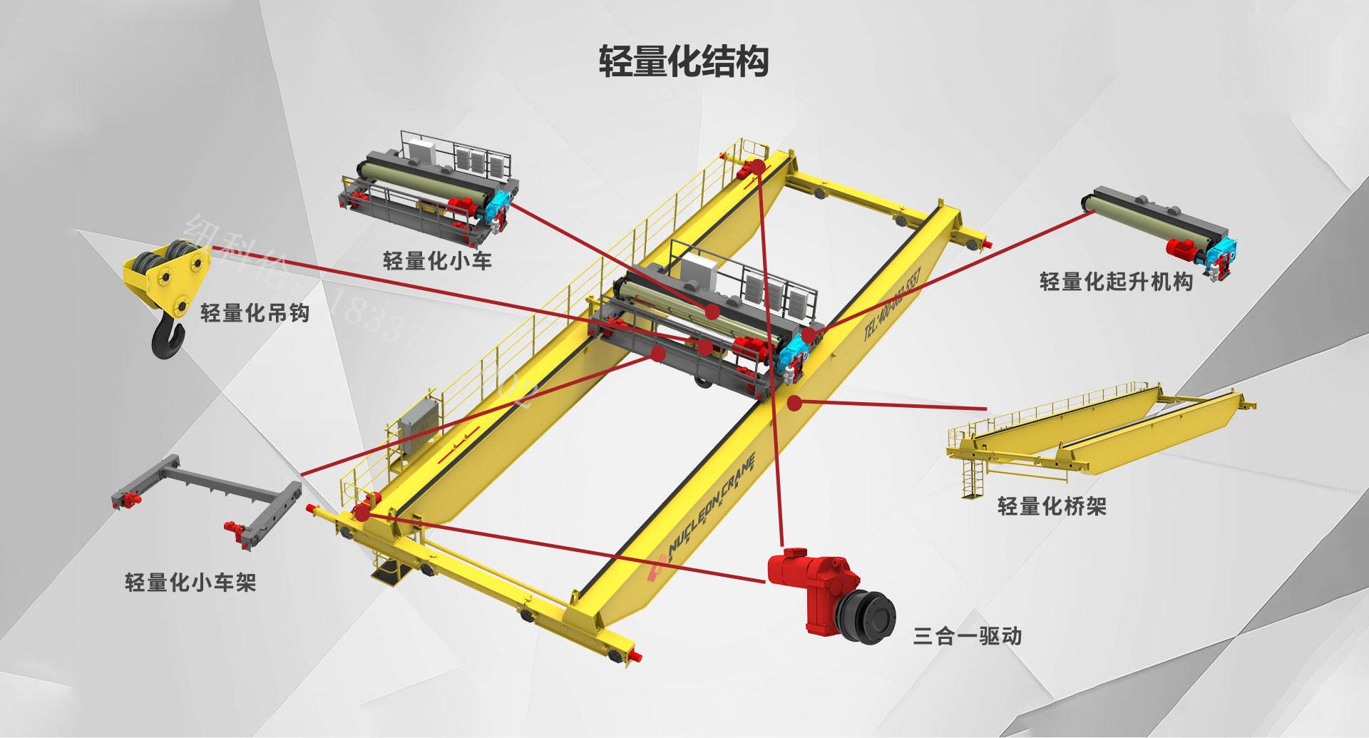 轻量化起重机智能制造车间