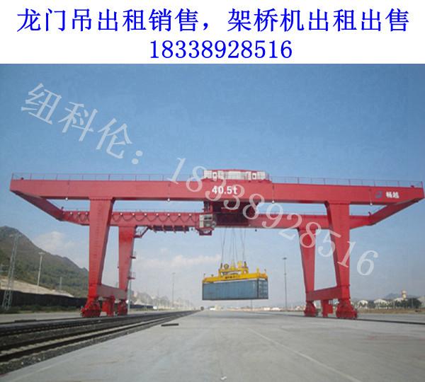 江苏无锡双梁龙门吊销售厂家分享如何提高双梁龙门吊的工作效率