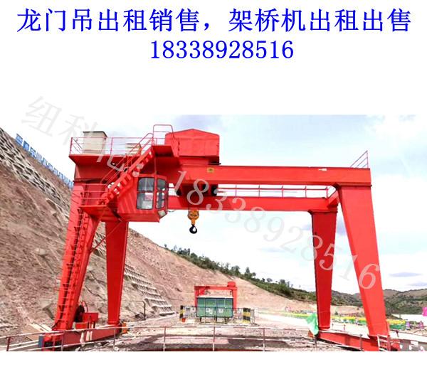 箱型龙门吊主梁旁弯的原因及解决方法